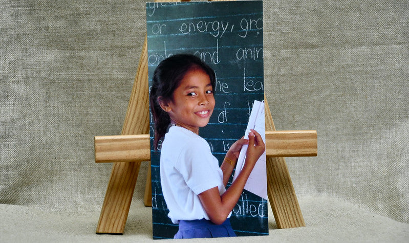 8 cartes de vœux Enfants du Mékong