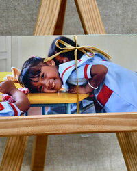 8 cartes de vœux Enfants du Mékong