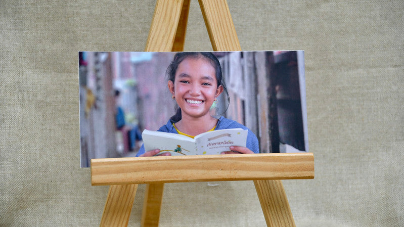 8 cartes de vœux Enfants du Mékong