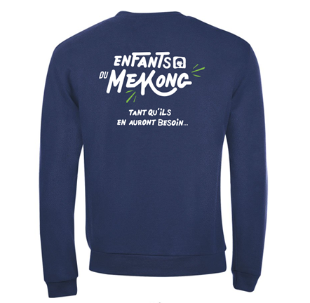 Sweat-shirt Enfants du Mékong - mixte