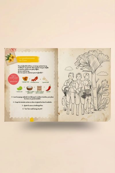 Carnet de jeux - Laos